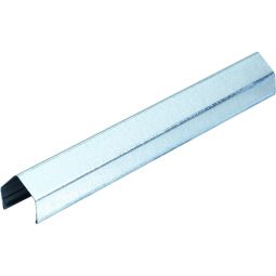 T&J PROTEC Rahmenprofil aus Metall Weißaluminium T&J PROTEC-Rahmenprofil aus beschichtetem Blech, 1800 mm lang, individuell kürzbar – passend für ELDENA & EMDEN Zaunelemente