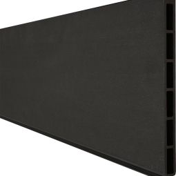 GroJa Solid Grande Steckzaun Sichtschutzzaun Anthrazitgrau Einzelprofil Sichtschutz Steckzaun Lamellenzaun Beidseitig gleiche Optik, unbegrenzte Kombinationsmöglichkeiten, 180x25,3x1,9 cm