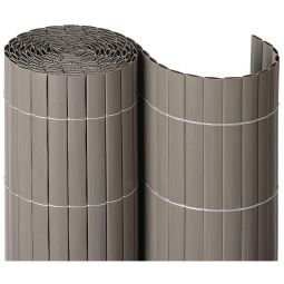 NOOR Sichtschutzmatte PVC taupe Sichtschutzzaun Wetterfeste PVC-Matte für dauerhaften Sichtschutz im Außenbereich