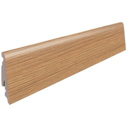 HARO Stecksockelleiste Eiche Emilia Honig Fußleisten Pflegeleichte MDF-Leiste mit den Maßen 2200x19x58 mm