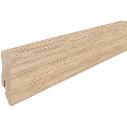 HARO Stecksockelleiste Cube Eiche Calla puro Fußleisten 2200x16x58 mm, kubische Form, moderne Eiche-Optik