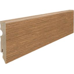 HARO Stecksockelleiste Cube Eiche Eleganza natur Fußleisten Natürliche Eiche-Optik in zwei Höhen – wohnlich, vielseitig, langlebig