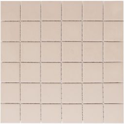 Wellker Keramikmosaik Feinsteinzeug Weiß matt R11 30,6x30,6 cm Antislip Mosaikfliesen Die Mosaikmatten sind glasiert, netzbeklebt und lassen sich schnell und unkompliziert verlegen.