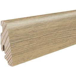 HARO Stecksockelleiste DISANO Berglärche puro Nässeschutz Fußleisten 19x58 mm, wasserresistent, mit MDF-Träger