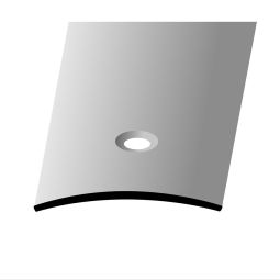 PARKETTFREUND Übergangsprofil PF 451 Messing poliert Schrauben und Dübel Übergangsschiene Massives Messingprofil mit elegantem Hochglanzfinish, verschiedene Varianten, bis 2m