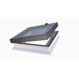 Roto OnTop FF Tronic Flachdachfenster FF2C K1EF Comfort Kunststoff Weiß Elektro Funk 2fach-Comfort Sicherheits- und Wärmedämm-Isolierverglasung