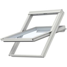 VELUX INTEGRA Solar Dachfenster GGU 008430 Schwingfenster Kunststoff ENERGIE Fenster 3-fach-Verglasung, Passivhaus-tauglich