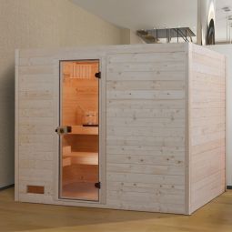 weka Massivholz Sauna VALIDA Sparset verschiedene Ausführungen