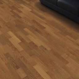 HARO Parkett Schiffsboden 4000 TC Bernsteineiche Naturale Langlebiges Parkett mit Top Connect Klicksystem zur einfachen Verlegung