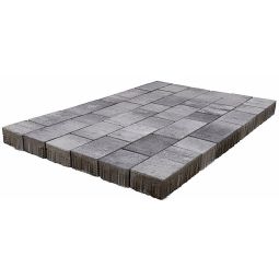 EHL Pflastersteine CityDrän Formatmix weiß-anthrazit Ökologisches Pflastersystem mit hoher Versickerungsleistung und Natursteinoptik, in drei Formaten, Stärke: 8 cm