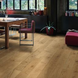 HARO Parkett Landhausdiele Eiche Universal 4V strukturiert 2. Wahl Dielenmaß: 2200x180x13,5 mm, Top-Connect-Verlegung