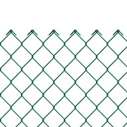 Maschendrahtzaun Typ 2,6 grün Viereck-Geflecht, unterschiedliche Höhen und Längen
