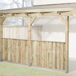 weka Brüstung für Terrassenüberdachung 671 Höhe 90cm, kesseldruckimprägniert