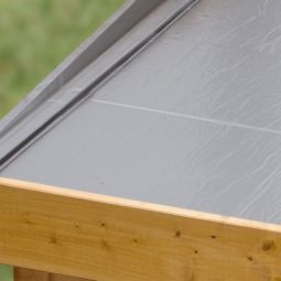 Karibu Dachfolie selbstklebend Selbstklebend - Kein Schweißen nötig, Rissüberbrückend und reißfest, Inhalt 5 m²