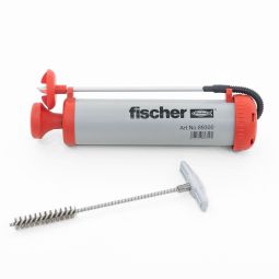 Biohort Ausbläßer/Reinigungsbürsten Paket Zur sicheren und einfachen Reinigung von Bohrlöchern, mit Bohrlochabdeckung, Borsten der Bürste aus rostfreiem Stahl