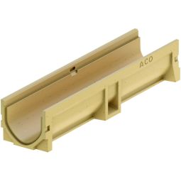 ACO Self Euroline 2.0 Entwässerungsrinne für Linienentwässerung Rinnenkörper aus Polymerbeton mit glatter Oberfläche für hohe Fließgeschwindigkeit und Reinigungskomfort