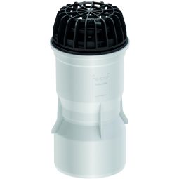 ACO Vario 2.0 Entwässerungsanschluss mit Laubfangkorb für Schuhabstreifer Ein wasserdichter Anschluss aus Polypropylen, nach DN100