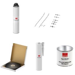ACO Therm Block Montageset für Therm Block druckwasserdichte Montage mit Fensteraussparung Komplettes Montageset für druckwasserdichte Therm Block‑Montage mit Fensteraussparung, für verschiedene Dämmstärke