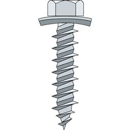 ALWO Thermosprosse Spezialschrauben V2A mit 16 mm Dichtscheibe, rostfrei