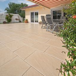KANN Terrassenplatte Andalusia beige verschiedene Größen