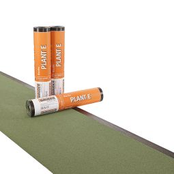 Bauder Wurzelschutzbahn PLANT E naturschiefer Elastomerbitumen Schweißbahn als obere Lage, mit Durchwurzelungsschutz nach FLL-Richtlinien, 5 m²/Rolle