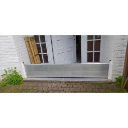 MASYS HOWA KIT Mobiler Hochwasserschutz Large 3 Alu-Hohlkammerprofile à 20 cm, bis 2,0 m Breite, stabil und schnell montiert