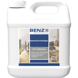 BENZ PROFESSIONAL Intensivreiniger Bodenreiniger Kraftvoller Reiniger für stark beanspruchte Flächen, für alle Fußböden