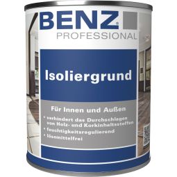 BENZ PROFESSIONAL Isoliergrund verhindert Durchschlagen von Holz- und Korkinhaltsstoffen