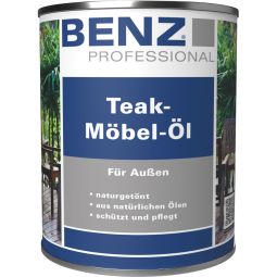 BENZ PROFESSIONAL Teak-Möbel-Öl für den Außenbereich