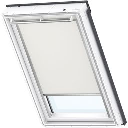 VELUX Verdunkelungsrollo Uni Beige 1085 Hochwertiges Verdunkelungsrollo für VELUX‑Dachfenster in warmem Beige‑Ton