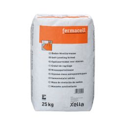 fermacell Boden-Nivelliermasse Zur Herstellung von ebenen, glatten Flächen bis 20 mm Schichtdicke, hohe Festigkeit, nach 3 Stunden begehbar, 25 kg