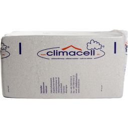 Climacell S Einblasdämmung Zellulosedämmung Cellulosefaser Hochleistungs-Dämmstoff aus hochwertigem, recyceltem Zeitungspapier, 15 kg Sack