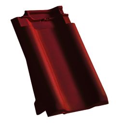 CREATON Ortgangziegel HARMONIE weinrot NUANCE engobiert Dachziegel 2,9 Stk. / m