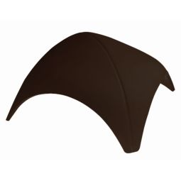 CREATON Walmkappe 3-achsig PH dunkelbraun NUANCE engobiert Zur formschönen Gestaltung, vollkeramisch
