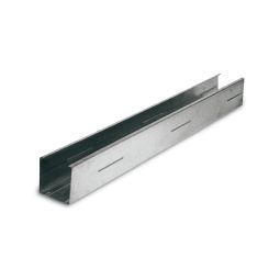 Wellker Trockenbauprofil CW Wandprofil Ständerprofil für Trockenbauwände, 0,6mm stark