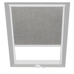 Wellker Verdunkelungsrollo Hellgrau 1615 Hochwertiger Verdunkelungsschutz in elegantem Hellgrau für Dachfenster von Roto und Wellker