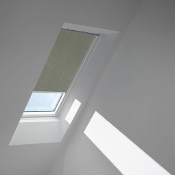 VELUX Verdunkelungsrollo Olivebeige gepunktet 4575 Schutz gegen Hitze, für verschiedene VELUX-Dachfenster geeignet