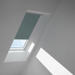 VELUX Verdunkelungsrollo Blaugrau 4581 Schutz gegen Hitze, für verschiedene VELUX-Dachfenster geeignet