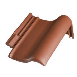 Erlus E58 SL Pultdachziegel kupferbraun Dachziegel Bedarf: 4,1 St/m