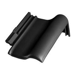 Erlus E58 SL Pultdachziegel schwarz matt Dachziegel Bedarf: 4,1 St/m
