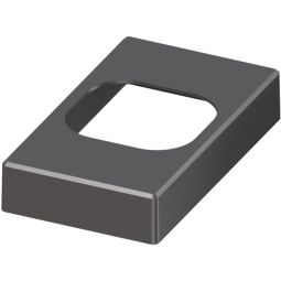 TraumGarten SYSTEM Ersatzteil Pfostenfuß-Abdeckung Pfosten Ersatzteil Pfostenfuß-Abdeckung, erhältlich in silber und anthrazit.