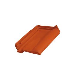 Erlus E58/E58 S Lüftungsziegel diamantschwarz edelengobiert Dachziegel Lüftungsquerschnitt: 15,5 cm²