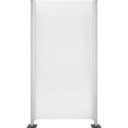 Wellker Sichtschutzelement PONTOS CLEAR klar Sichtschutz Klarglas ESG, 90x180 cm