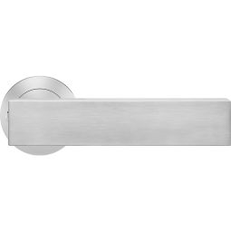 Karcher Türgriff-Garnitur Milano ER52 KD Comfort Privacy Edelstahl matt Türklinke Schließen ohne Schlüssel, Türgriff mit integrierter Privacy Pin Verriegelung