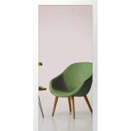 ECLISSE Unico Schiebetür Klarglas Komplettset Trockenbau 125 mm Das System kombiniert Schiebetürelement, Holzumfassungszarge und Klarglas-Türblatt für lichtdurchflutete, platzsparende Raumlösungen