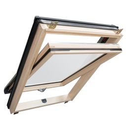 Wellker Dachfenster Holz R45 made by Roto Fenster 2-fach Standard-Verglasung