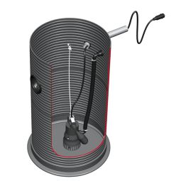 Rewatec begehbare Hebeanlage zur Oberflächenversickerung begehbar, verschiedene Ausführungen