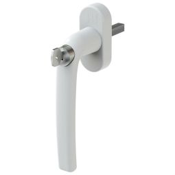 ACO Therm Griffolive abschließbar Fenstergriff wei&szlig;