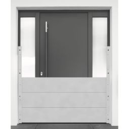 MASYS HOWA KIT Mobiler Hochwasserschutz Standard Alu-Hohlkammerprofile à 20 cm, Einsatzbreite 1,2 m, verschiedene Höhen, stabil, schnell montierbar 