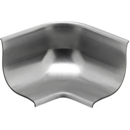 Schlüter-ECK-KHK E Innenecke Hohlkehlprofil 3 Abgänge Edelstahl V2A  Winkel 90°, aufklebbar